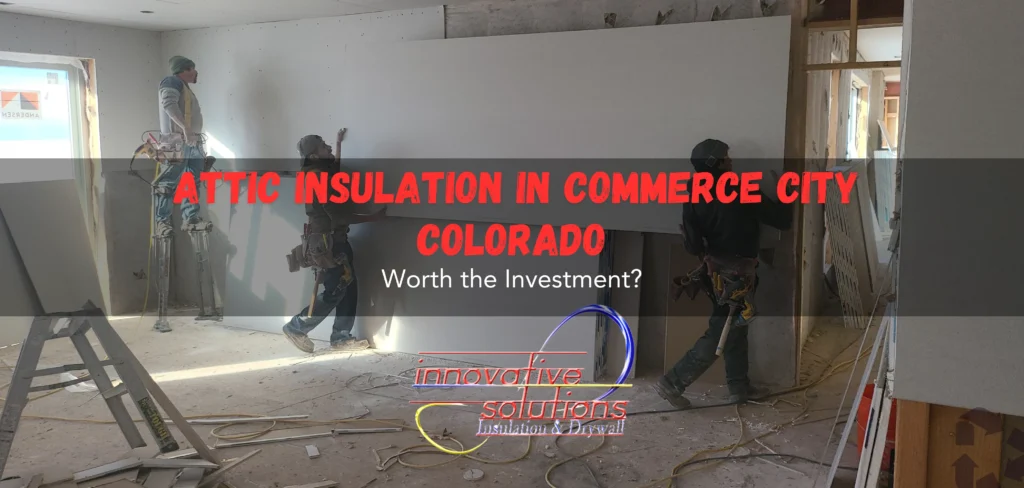 attic insulation in commerce city