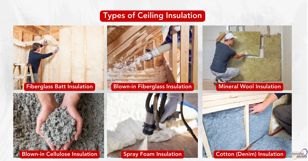 Types of Ceiling Insulation