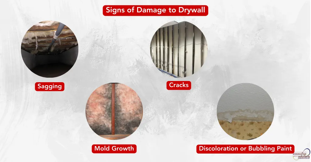 Signs of Damage to Drywall