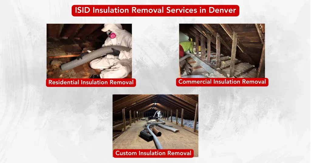 ISID Insulation Removal Services in Denver